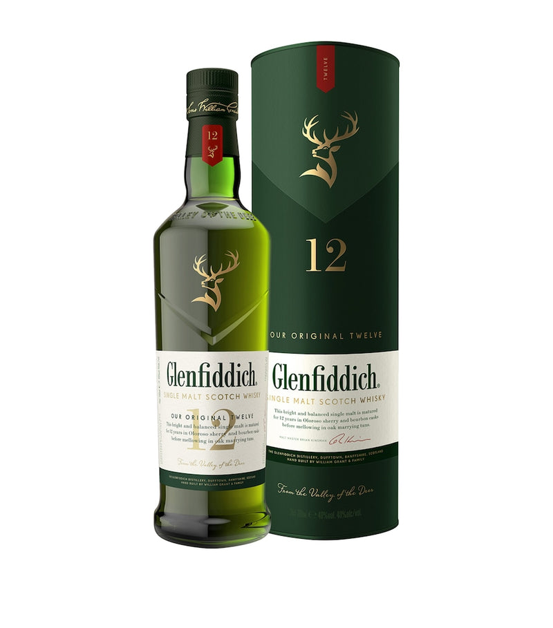 Glenfiddich 12-Year-Old Whisky 70cl, UK version