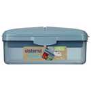Sistema Quaddie lunch box with 275ml bottle (British brand)