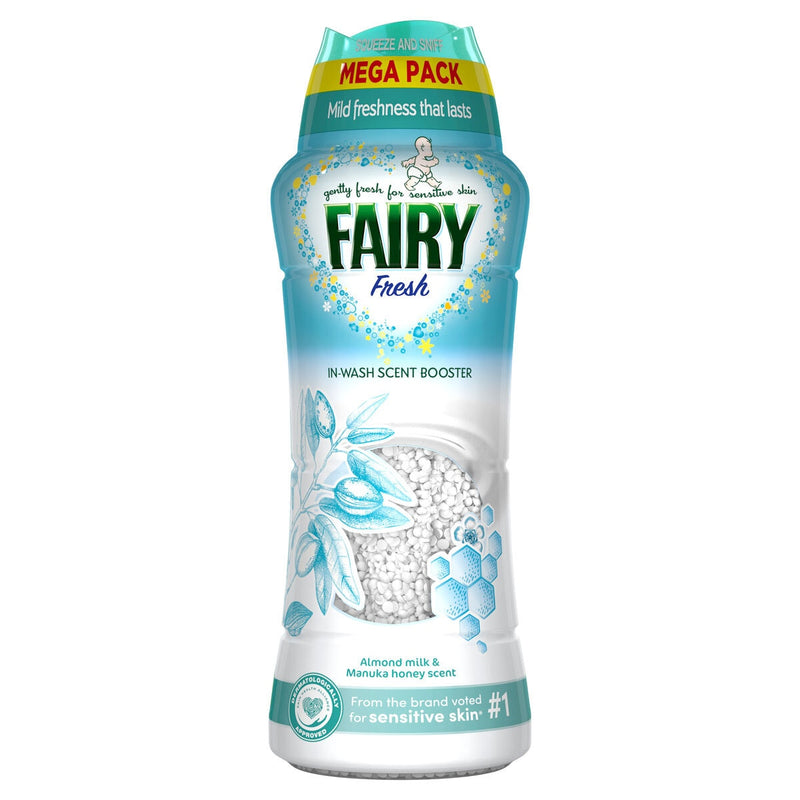 Fairy In-Wash Scent Booster Almond Milk Manuka Honey 570g - British product