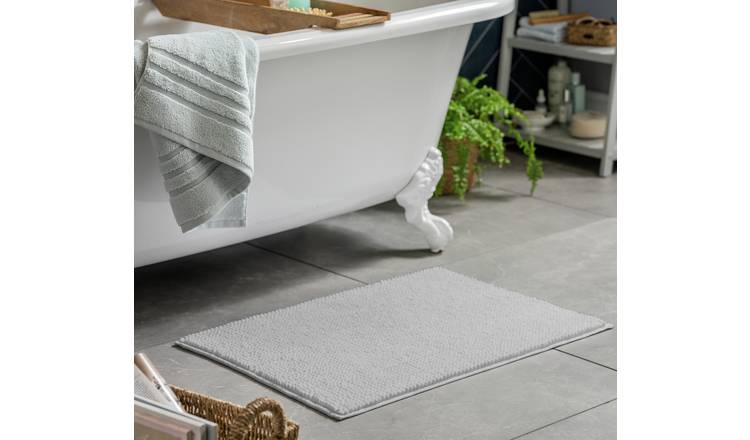 Home Essentials bobble bath mat grey 80 x 50 cm, UK version