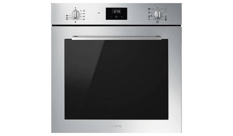 Smeg Cucina SF6400TVX built-in electric oven in stainless steel 60cm (British brand)