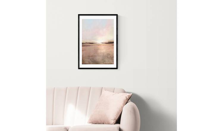 East End Prints New Dawn Landscape Framed Wall Print A2 - British product