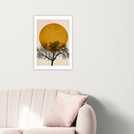 East End Prints Winter Morning unframed wall print A3 - British product