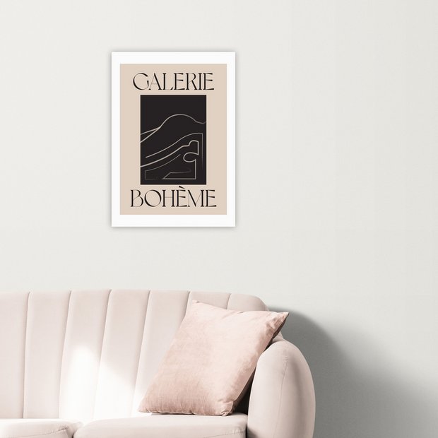 East End Prints La Vie Boheme unframed wall print A3, UK version