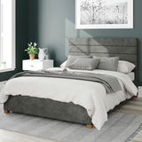 Aspire Kelly Ottoman bedframe Granite Superking - British product