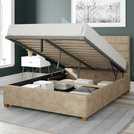 Aspire Superking Ottoman Bedframe Beige - British product