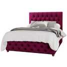 LLB Ottoman Storage Bedframe Berry Double, UK version