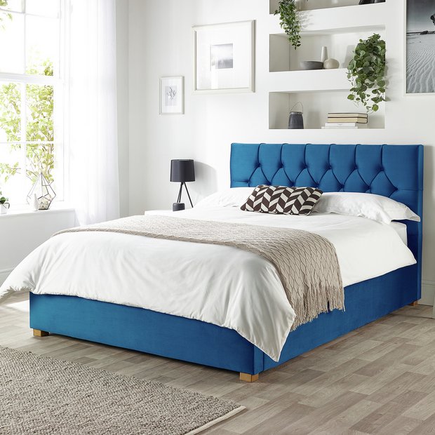 CL Boutique Superking Ottoman Bedframe Navy - British product