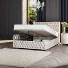 LLB Ottoman Bedframe in Pearl, Superking size, UK version