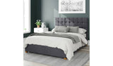 Aspire Sinatra Velvet Double Ottoman Bed Frame - British product