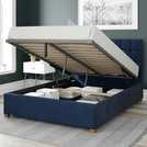 Aspire Double Ottoman Bedframe Navy - British product