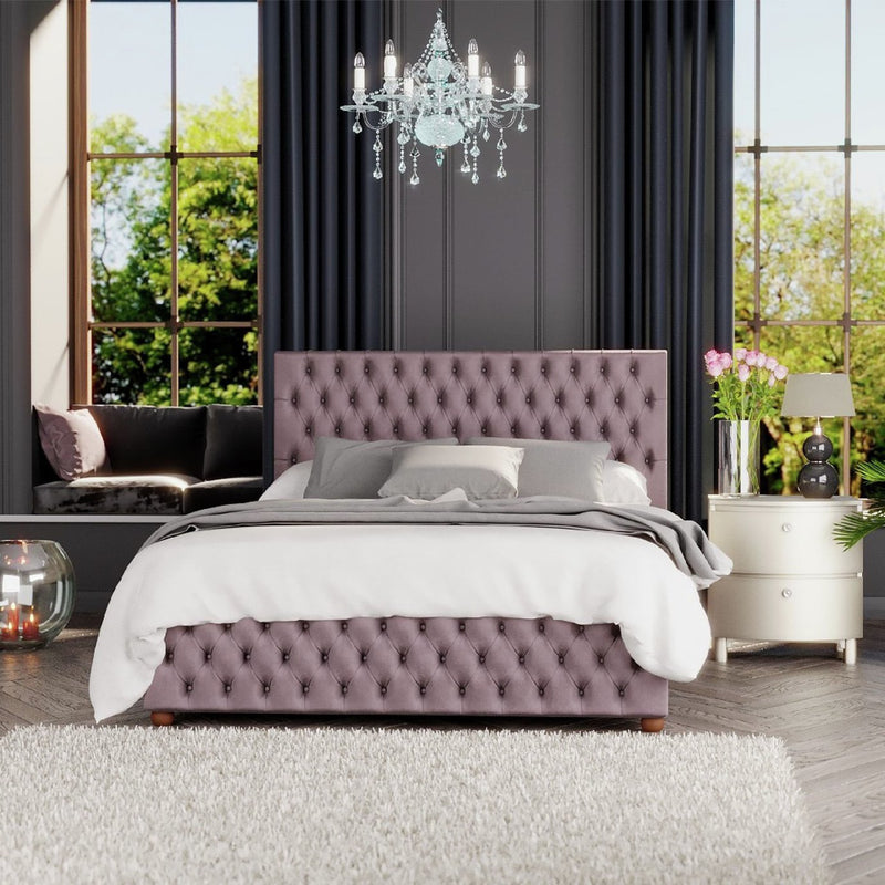 LLB Ottoman Bedframe Blush Small Double, UK version