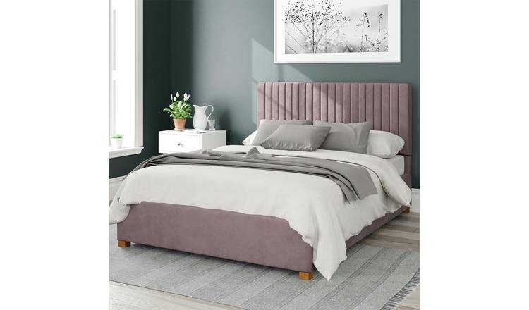 Aspire Grant Ottoman Bedframe Blush Superking - British product