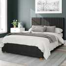 Aspire Double Ottoman Bedframe in Ebony - British product
