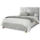 Aspire Presley Velvet Double Ottoman Bedframe - British product