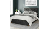 Aspire Double Ottoman Bedframe in Black - British product