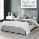 Aspire Superking Ottoman Bedframe in Sky Blue - British product
