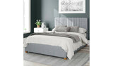 Aspire Superking Ottoman Bedframe in Sky Blue - British product