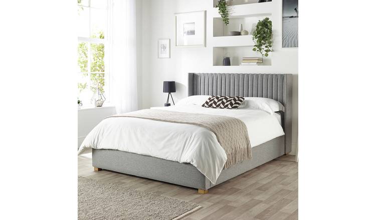 CL Soho kingsize ottoman bedframe in grey - British product