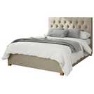 Aspire Olivier Ottoman Bedframe Natural Superking - British product