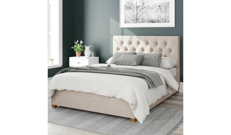 Aspire Ottoman Bedframe in Natural Kingsize - British product