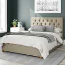 Aspire Olivier Linen Superking Ottoman Bedframe in Natural - British product