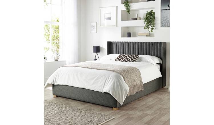 CL Soho Double Ottoman Bedframe Charcoal - British product