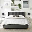 CL Superking Ottoman Bedframe in Charcoal - British product