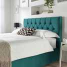 CL Boutique Superking Ottoman Bedframe in Emerald - British product
