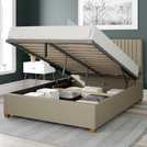 Aspire Ottoman Bedframe Natural Superking - British product