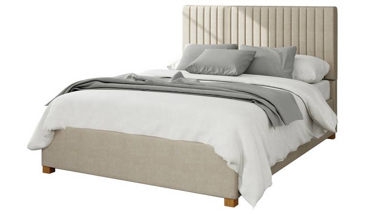 Aspire Ottoman Bedframe in Cream Superking - British product