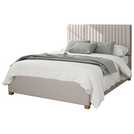 Aspire Superking Ottoman Bedframe in Off White - British product