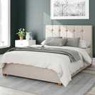 Aspire Superking Ottoman bedframe in Natural - British product