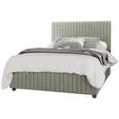 LLB Estella Velvet Duck Egg Kingsize Ottoman bed frame, UK version