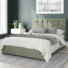 Aspire Hepburn Double Ottoman Bedframe in Duck Egg - British product