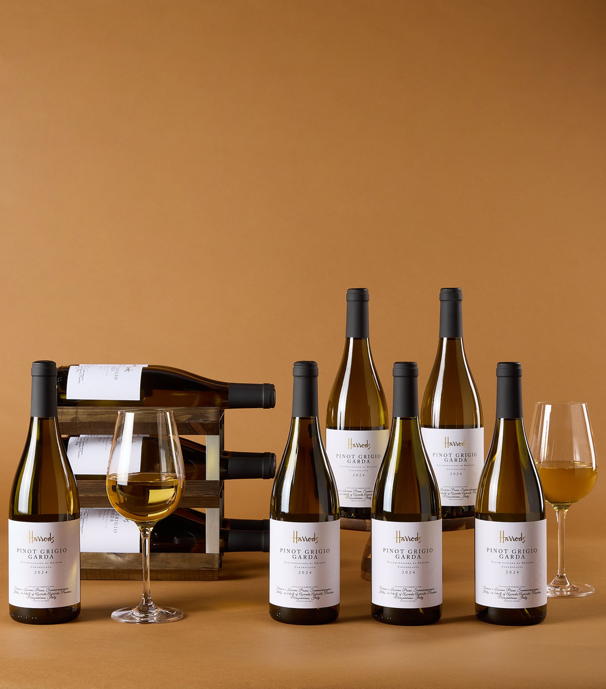 Harrods Pinot Grigio Wine Case (12 Bottles) - Lombardy, Italy