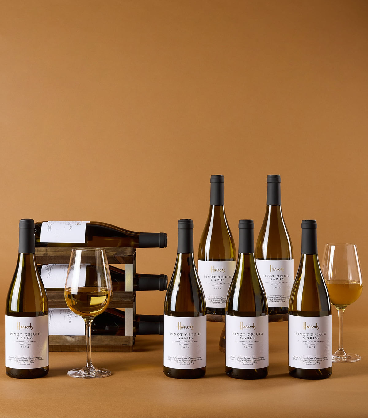 Harrods Pinot Grigio Wine Case (12 Bottles) - Lombardy, Italy