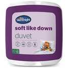 Silentnight 10.5 Tog Soft Like Down Double Duvet (British brand)
