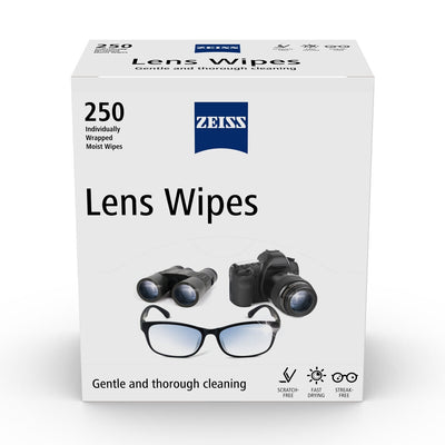 Zeiss Lens Cleaning Wipes 250 Wipes