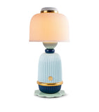 Lladró Porcelain Kokeshi Lamp, UK version