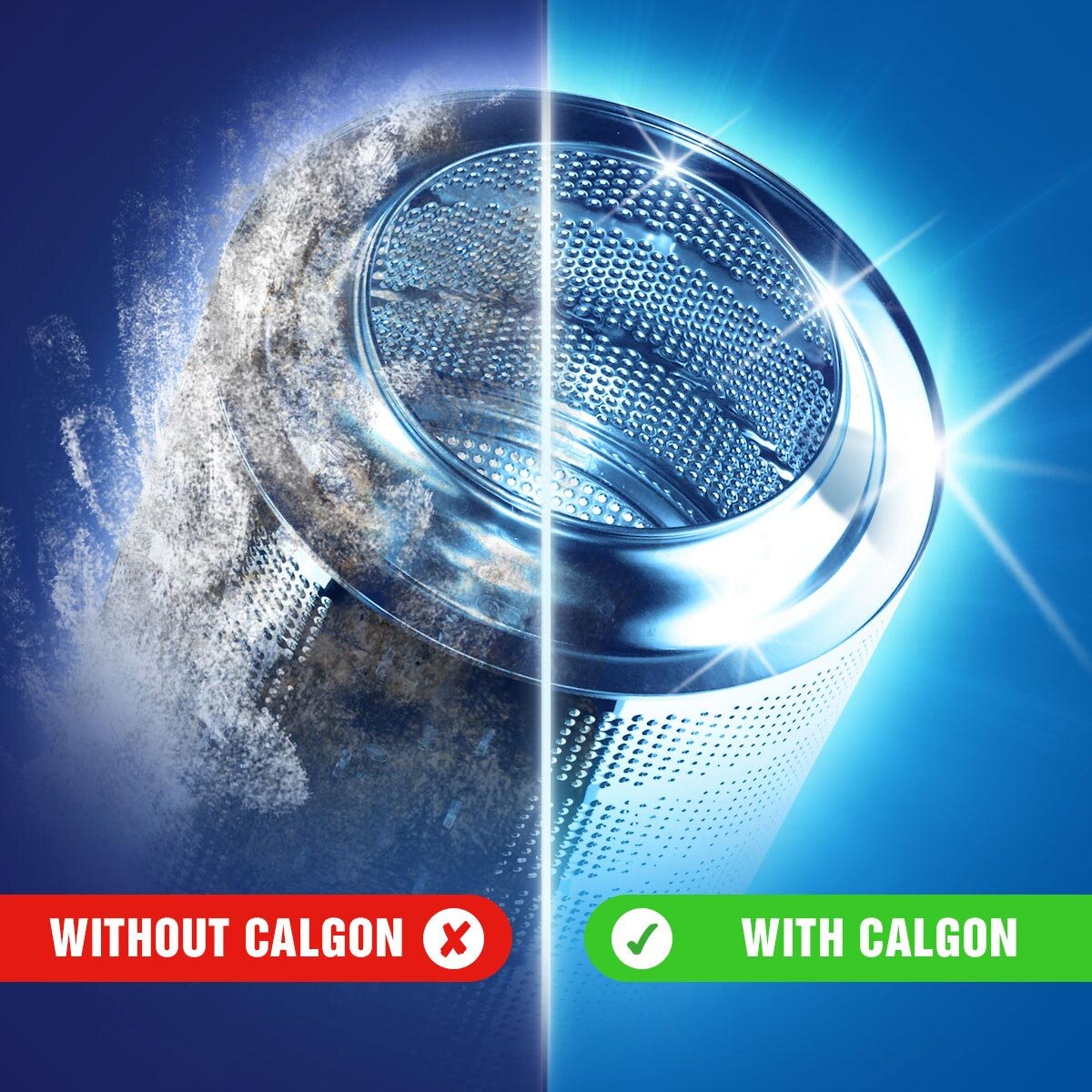 Calgon antibacterial washing machine gel 2.25L - British product