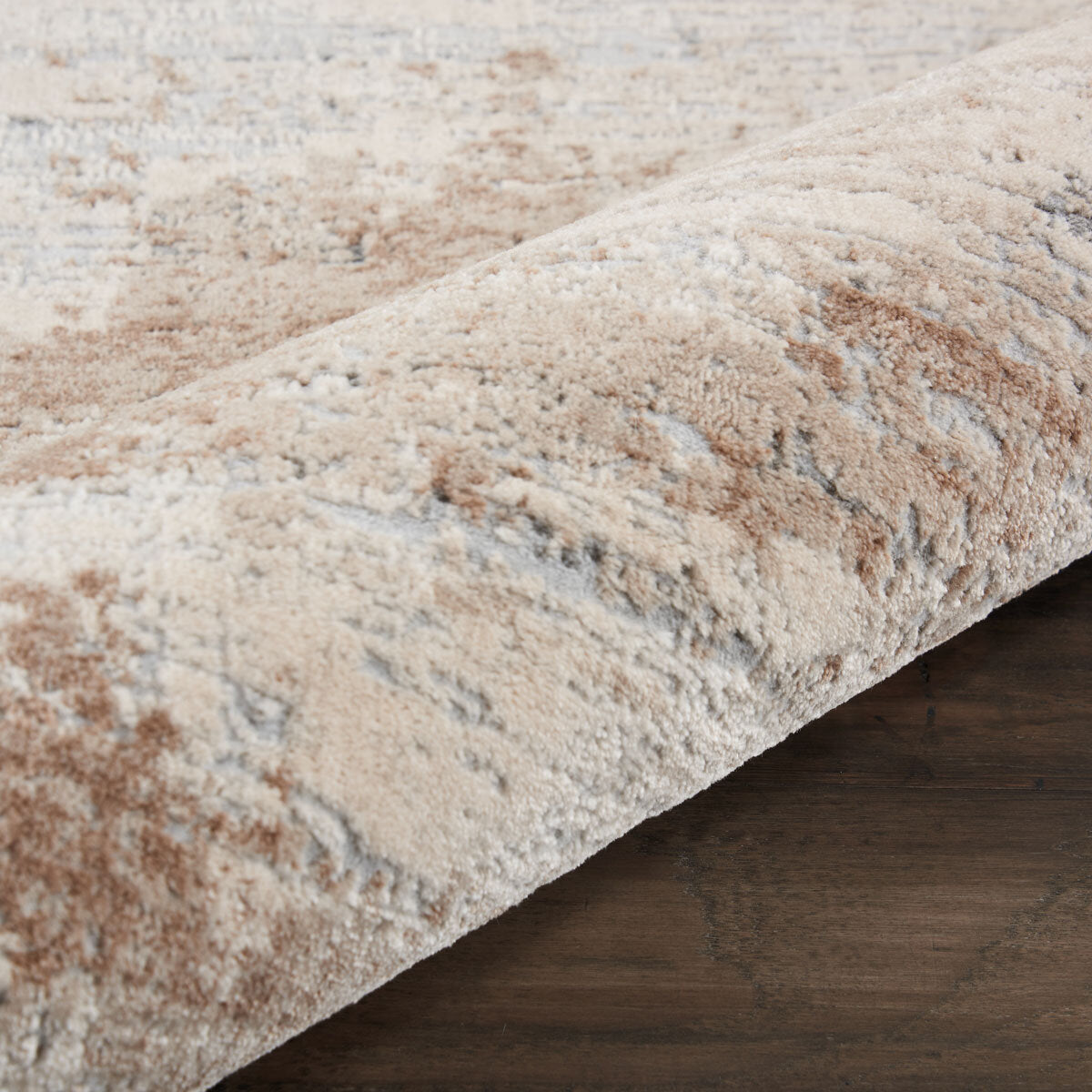 Nourison Blended Beige Runner Rug 66x236cm, imported from the UK