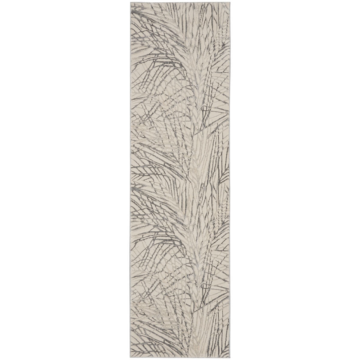 Nourison Ivory Grey runner rug 66 x 236 cm, imported from the UK