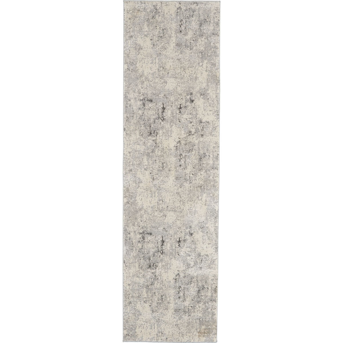 Nourison Mottled Grey Runner rug 66 x 236 cm, imported from the UK