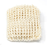 Sisal extra exfoliating sponge cushion with handle (British brand)