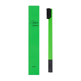 APRIORI lime radiance soft toothbrush with black accents - British product