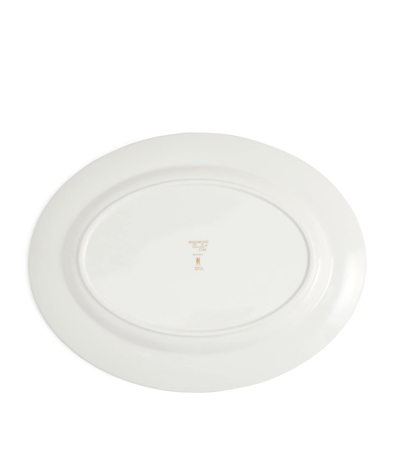 Wedgwood Bone China Bacchus Oval Platter (39cm)