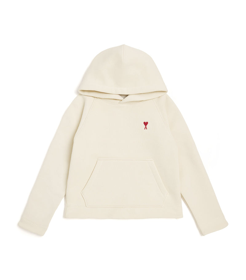 AMI Paris Cotton Ami De Coeur Hoodie 4-12 years - British product