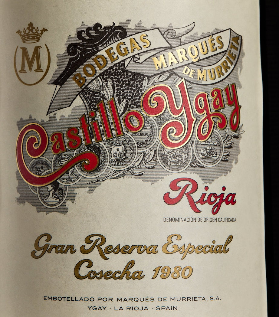 Murrieta Castillo Ygay 1980 Rioja wine Magnum 1.5L, imported from the UK