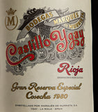 Murrieta Castillo Ygay 1980 Rioja wine Magnum 1.5L, imported from the UK